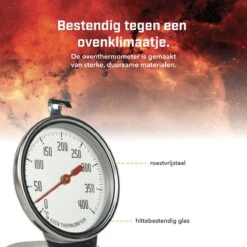 Tool Meister OT4 - Oventhermometer - Keuken/Kook Thermometer - Analoog - 0°C Tot 400°C -Drinkwater Apparaat Winkel 1200x1200 1135