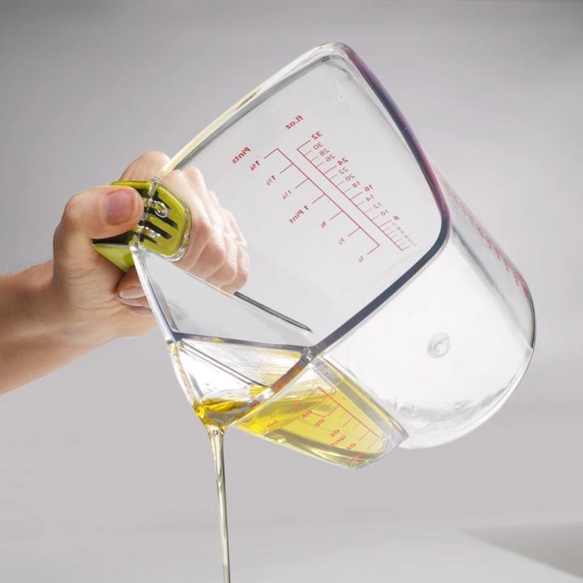 Joseph Joseph Maatbeker - Inhoud 1 L - 2 In 1 - Transparant 6 Joseph Joseph Maatbeker - Inhoud 1 L - 2 In 1 - Transparant - Afbeelding 6