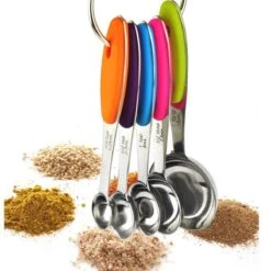10-Delige Maatbeker & Maatlepel Set - Meetlepels Maatcups - Measuring Cups Spoons - Maatschepjes & Bekers - Grammen & ML Afwegen - Kleuren -Drinkwater Apparaat Winkel 1200x1200 1236