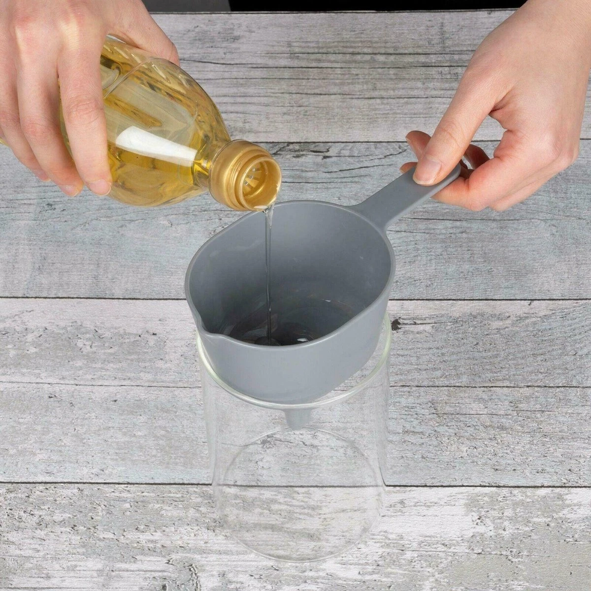 Alpina Maatbeker Set 9-delig Tot 1 Liter (Inclusief Trechter En Roerstaaf) - Measuring Cups & Spoons - Stapelbaar - Modern Design 2 Alpina Maatbeker Set 9-delig Tot 1 Liter (Inclusief Trechter En Roerstaaf) - Measuring Cups & Spoons - Stapelbaar - Modern Design - Afbeelding 2