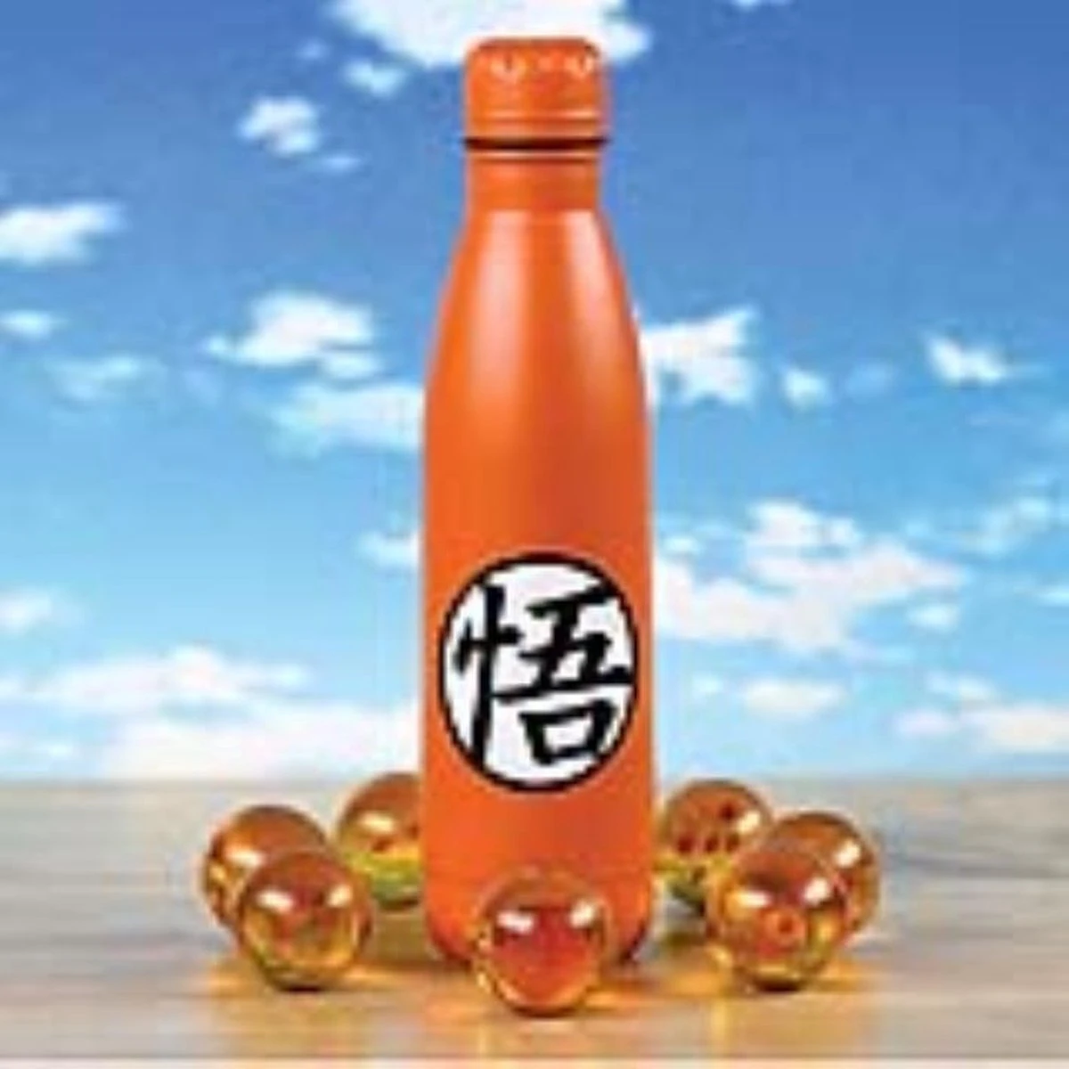 Dragon Ball Z Goku Kanji Metalen Drink Fles 8 Dragon Ball Z Goku Kanji Metalen Drink Fles - Afbeelding 8