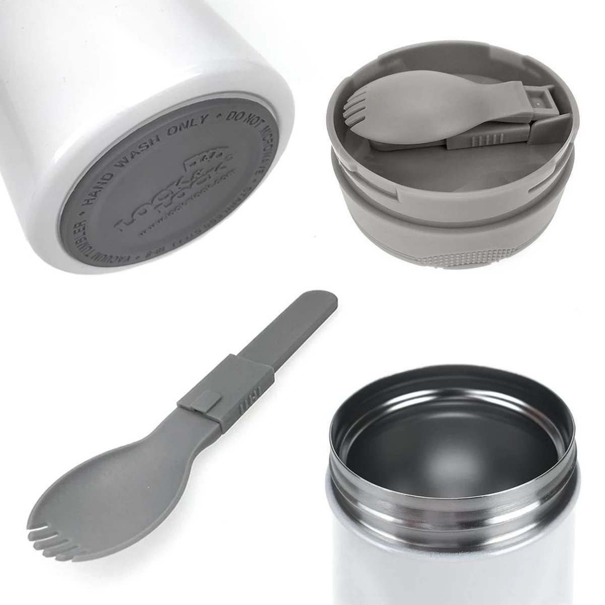 Lock&Lock RVS Thermos Lunchbox - Voedselcontainer - Voedseldrager - Lunchpot - Snackbox - Soepbeker To Go - Warme Maaltijden - Volwassenen - 500ml - Houdt Tot 6 Uur Warm - Lekvrij - Wit 2 Lock&Lock RVS Thermos Lunchbox - Voedselcontainer - Voedseldrager - Lunchpot - Snackbox - Soepbeker To Go - Warme Maaltijden - Volwassenen - 500ml - Houdt Tot 6 Uur Warm - Lekvrij - Wit - Afbeelding 2