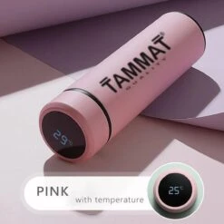 Slimme Thermosfles Met LCD Temperatuur Display - Curver Isolatiefles 500 ML - Rubber Coating - Dubbelwandige Thermosfles - Thermosbeker - Isoleerfles - Thermoskan - Travel Mug - Bidon Drinkfles - Koffiebeker - Drinkflessen - RVS - Smart Thermos -Drinkwater Apparaat Winkel 1200x1200 200