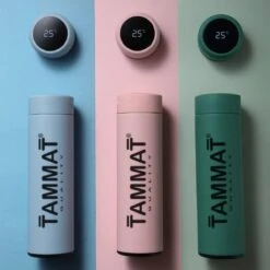 Slimme Thermosfles Met LCD Temperatuur Display - Curver Isolatiefles 500 ML - Rubber Coating - Dubbelwandige Thermosfles - Thermosbeker - Isoleerfles - Thermoskan - Travel Mug - Bidon Drinkfles - Koffiebeker - Drinkflessen - RVS - Smart Thermos -Drinkwater Apparaat Winkel 1200x1200 203