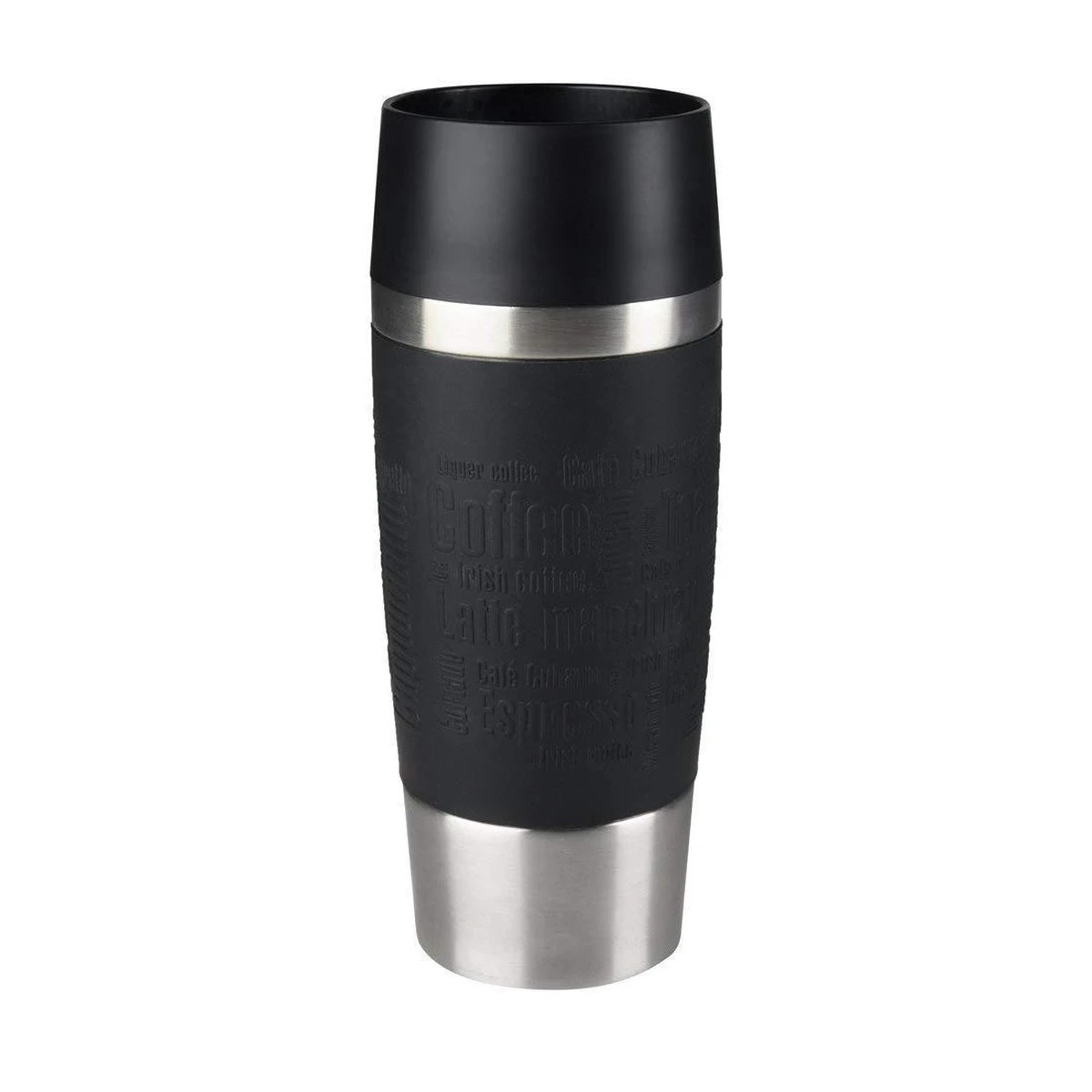 Emsa Thermosbeker Travel Mug Zwart 360 Ml 1 Emsa Thermosbeker Travel Mug Zwart 360 Ml