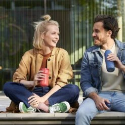 Mepal – Isoleerfles Ellipse 350 Ml – Houdt Je Drankje 9 Uur Warm En 12 Uur Koud – Nordic Denim – Geschikt Voor Bruiswater – Thermosfles – Lekdicht -Drinkwater Apparaat Winkel 1200x1200 320