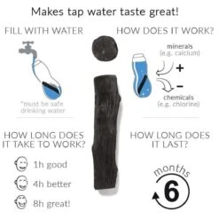 Black + Blum Binchotan Active Charcoal For Eau Good Water Bottles 4-pack -Drinkwater Apparaat Winkel 1200x1200 44