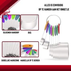 Rednas XXL Maatlepel/Maatbeker-set - 16-delig - Measuring Cups Spoons - Maatschep Set -Drinkwater Apparaat Winkel 1200x1200 451