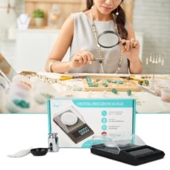 SOEM® Digitale Precisie Weegschaal - 0,001 Tot 100 Gram Tarra Functie - Pocket Scale - Juweliersweegschaal -Drinkwater Apparaat Winkel 1200x1200 457