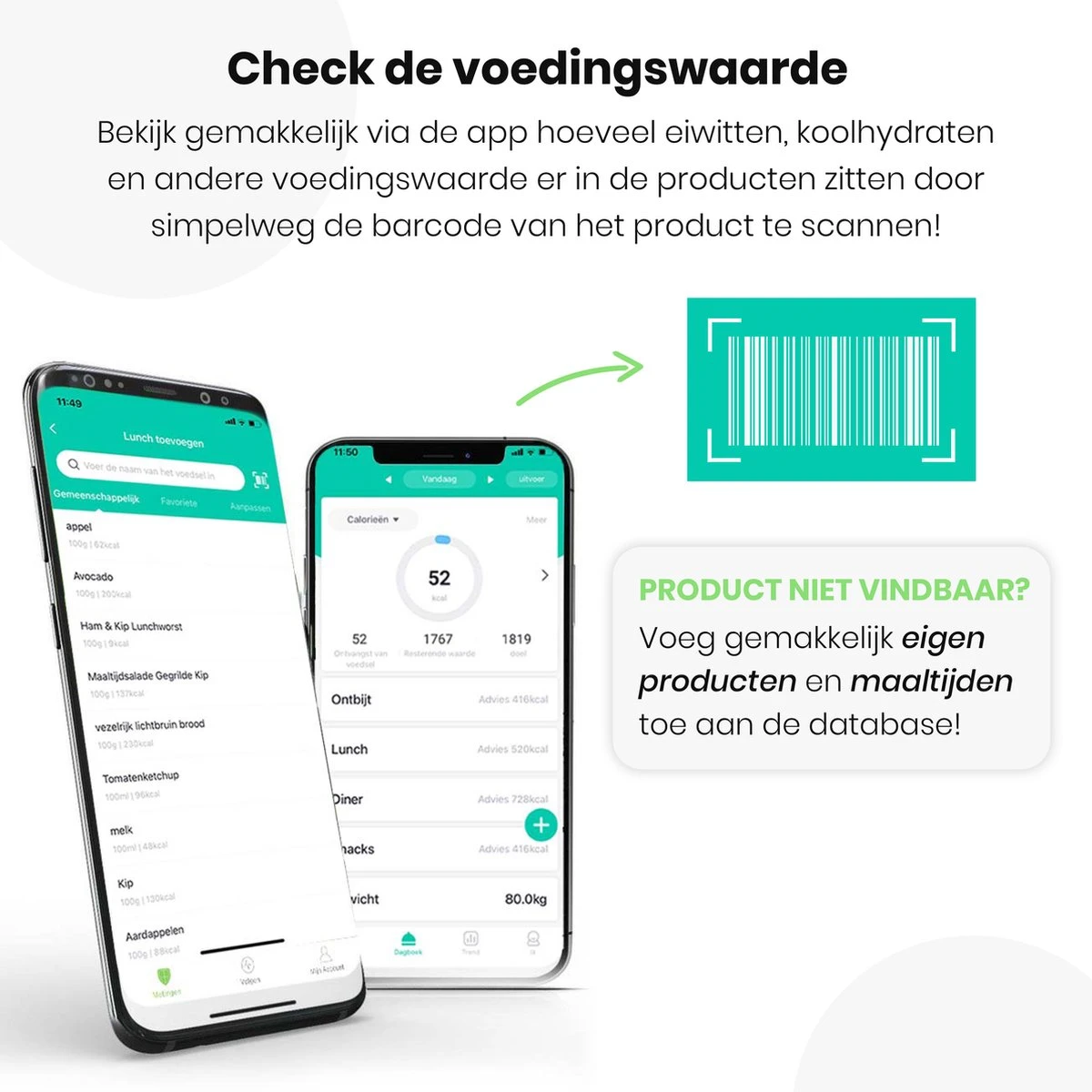 Formilo Digitale Precisie Keukenweegschaal Met App - Weegschaal Keuken Met Tarra Functie - 1gr Tot 5kg - Inclusief Batterijen - Wit 4 Formilo Digitale Precisie Keukenweegschaal Met App - Weegschaal Keuken Met Tarra Functie - 1gr Tot 5kg - Inclusief Batterijen - Wit - Afbeelding 4