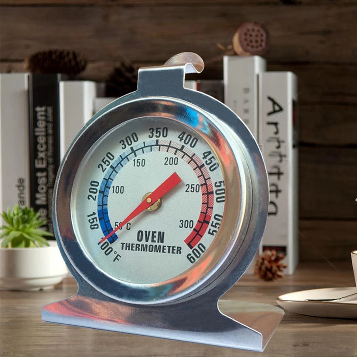 Merkloos Oventhermometer - Thermometer Oven - Rookoven Temperatuurmeter - Keukenthermometer 2 Merkloos Oventhermometer - Thermometer Oven - Rookoven Temperatuurmeter - Keukenthermometer - Afbeelding 2