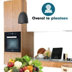 MaxedMore Digitale Keukenweegschaal Met Bluetooth En App - Digitale Precisie Weegschaal Voor Keuken - Tare / Tarra Functie - Weegt Tot 5000 Gram (5kg) - Werkt Op Batterijen - Smart Touch Bediening - Gemaakt Van Gehard Glas Met Antislip -Drinkwater Apparaat Winkel 1200x1200 491