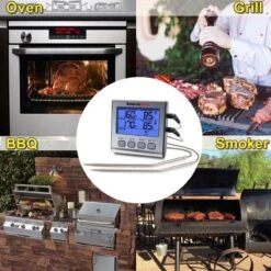 ThermoPro Dubbele Vleesthermometer Digitaal - BBQ Thermometer - Incl. Batterij -Drinkwater Apparaat Winkel 1200x1200 538