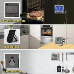 ThermoPro Dubbele Vleesthermometer Digitaal - BBQ Thermometer - Incl. Batterij -Drinkwater Apparaat Winkel 1200x1200 540