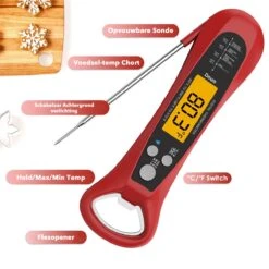DOWO® - Digitale Thermometer – Oventhermometer – Suikerthermometer Digitaal – Kernthermometer – Keukenthermometer – Voedselthermometer – Thermometer Ook Geschikt Als Voor Vlees, BBQ, Oven 13 DOWO® - Digitale Thermometer – Oventhermometer – Suikerthermometer Digitaal – Kernthermometer – Keukenthermometer – Voedselthermometer – Thermometer Ook Geschikt Als Voor Vlees, BBQ, Oven -Drinkwater Apparaat Winkel 1200x1200 561