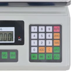 VidaXL Weegschaal Digitaal Met Oplaadbare Batterij 30 Kg -Drinkwater Apparaat Winkel 1200x1200 576