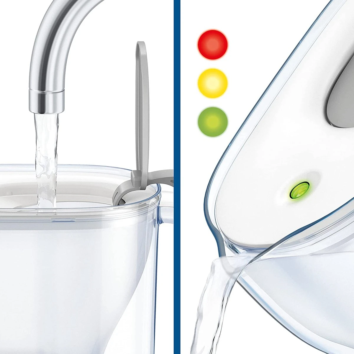 BRITA - Waterfilterkan Style Cool - Grijs - 2,4L 8 BRITA - Waterfilterkan Style Cool - Grijs - 2,4L - Afbeelding 8