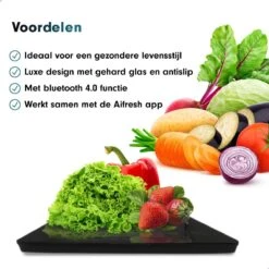 MaxedMore Digitale Precisie Keukenweegschaal - Weegschaal Keuken - Weegschaal - Digitaal - Met Gratis App - Nauwkeurig - Tot 5 Kg -Drinkwater Apparaat Winkel 1200x1200 674