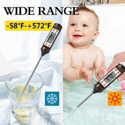 IGOODS - Digitale Vleesthermometer - Keukenthermometers- BBQ Thermometer- Voedselthermometer- RVS -Drinkwater Apparaat Winkel 1200x1200 695