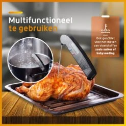 Movi BASIC ® - Vleesthermometer – BBQ Thermometer- Inclusief E-Book – Kernthermometer – Kamado - Barbecue – Suikerthermometer – Digitaal – Keukenthermometer – Kerntemperatuurmeter -Drinkwater Apparaat Winkel 1200x1200 738