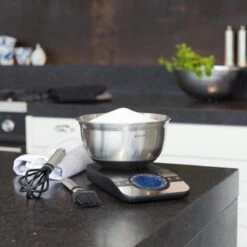 Brabantia Profile Keukenweegschaal - Rechthoekig - Met Kookwekker - RVS -Drinkwater Apparaat Winkel 1200x1200 742