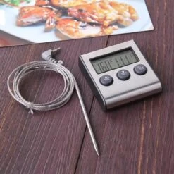 2-in-1 Magnetische Digitale Kern Thermometer Met Keuken Timer Alarm -0-250 Graden Celcius - Magnetische Vloeistof/Vlees Temperatuurmeter Met Meetsonde Draad & Kook Timer 10 2-in-1 Magnetische Digitale Kern Thermometer Met Keuken Timer Alarm -0-250 Graden Celcius - Magnetische Vloeistof/Vlees Temperatuurmeter Met Meetsonde Draad & Kook Timer -Drinkwater Apparaat Winkel 1200x1200 744