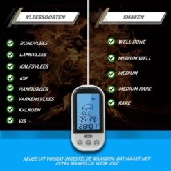 Mancor Digitale Vleesthermometer - Keukenthermometer -Drinkwater Apparaat Winkel 1200x1200 789