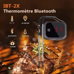 Merkloos Inkbird Draadloze Barbecue Vleesthermometer - Keukenthermometer -Drinkwater Apparaat Winkel 1200x1200 805