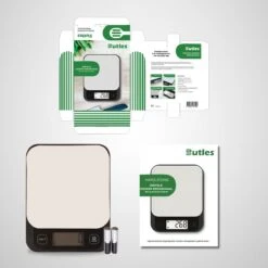 Keukenweegschaal Digitaal - Precisie Keuken Weegschaal - Tot 5 KG -Drinkwater Apparaat Winkel 1200x1200 856