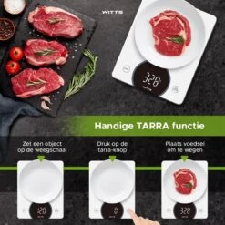 Witts Digitale Precisie Keuken Weegschaal – 1gr Tot 10 Kg – Tarra Functie – Elektrisch – Wit -Drinkwater Apparaat Winkel 1200x1200 876