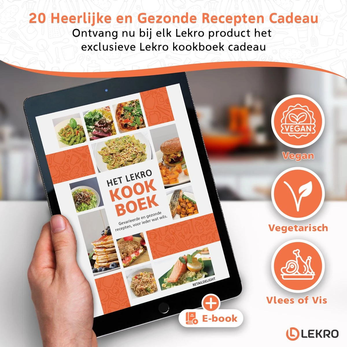 Lekro Digitale Precisie Keukenweegschaal – Weegschaal Keuken - 1gr Tot 15kg – Tarra Functie - Wit 9 Lekro Digitale Precisie Keukenweegschaal – Weegschaal Keuken - 1gr Tot 15kg – Tarra Functie - Wit - Afbeelding 9