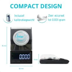 SOEM® Digitale Precisie Weegschaal - 0,001 Tot 50 Gram Tarra Functie - Pocket Scale - Juweliersweegschaal 13 SOEM® Digitale Precisie Weegschaal - 0,001 Tot 50 Gram Tarra Functie - Pocket Scale - Juweliersweegschaal -Drinkwater Apparaat Winkel 1200x1200 953