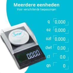 SOEM® Digitale Precisie Weegschaal - 0,001 Tot 50 Gram Tarra Functie - Pocket Scale - Juweliersweegschaal 15 SOEM® Digitale Precisie Weegschaal - 0,001 Tot 50 Gram Tarra Functie - Pocket Scale - Juweliersweegschaal -Drinkwater Apparaat Winkel 1200x1200 955