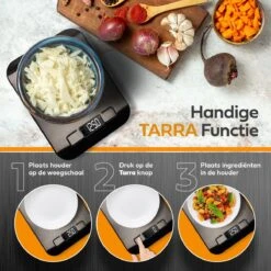 WITTS Oplaadbare Digitale Keukenweegschaal - Tarrafunctie - 1g Tot 5kg - RVS - Zwart 10 WITTS Oplaadbare Digitale Keukenweegschaal - Tarrafunctie - 1g Tot 5kg - RVS - Zwart -Drinkwater Apparaat Winkel 1200x1200 961