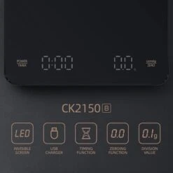 Imtex Koffie Weegschaal - Huishoudelijke Keukenweegschaal - Usb Rechargeable - Led Hidden Screen - Elektronische Weegschaal Met Hoge Temperatuurbestendige Timing - 0.1g Tot 3kg - Zwart 12 Imtex Koffie Weegschaal - Huishoudelijke Keukenweegschaal - Usb Rechargeable - Led Hidden Screen - Elektronische Weegschaal Met Hoge Temperatuurbestendige Timing - 0.1g Tot 3kg - Zwart -Drinkwater Apparaat Winkel 1200x1200 975