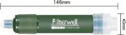 Merkloos Fllterwell Waterfilter - Survival - Zuiver & Schoon Drinkwater - Lichtgewicht - Water Filter - Outdoor - Hiking & Wandelen -Drinkwater Apparaat Winkel 1200x337