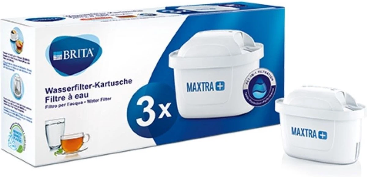 BRITA Maxtra+ Filterpatronen - 3 Stuks 9 BRITA Maxtra+ Filterpatronen - 3 Stuks - Afbeelding 9