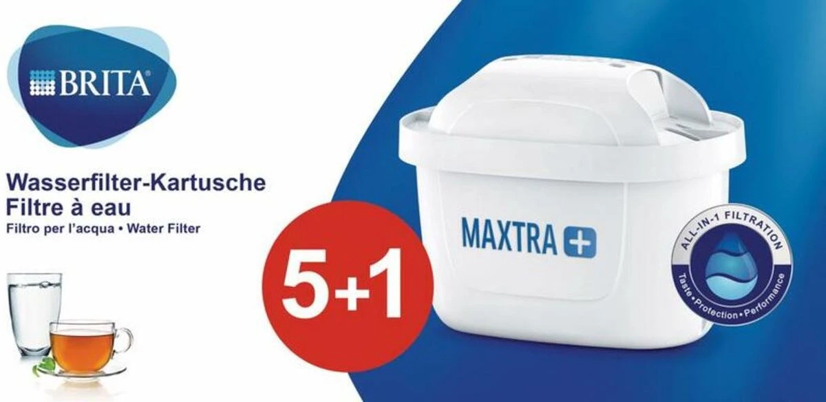 BRITA Maxtra Filterpatronen - 5+1-Pack 8 BRITA Maxtra Filterpatronen - 5+1-Pack - Afbeelding 8