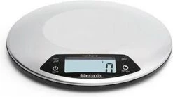 Brabantia Profile Keukenweegschaal - Rond - Met Kookwekker - RVS 13 Brabantia Profile Keukenweegschaal - Rond - Met Kookwekker - RVS -Drinkwater Apparaat Winkel 1200x670