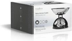 Nedis Keukenweegschaal - Analoog - Roestvrij Staal - Verwijderbare Kom - Zwart 12 Nedis Keukenweegschaal - Analoog - Roestvrij Staal - Verwijderbare Kom - Zwart -Drinkwater Apparaat Winkel 1200x683 1