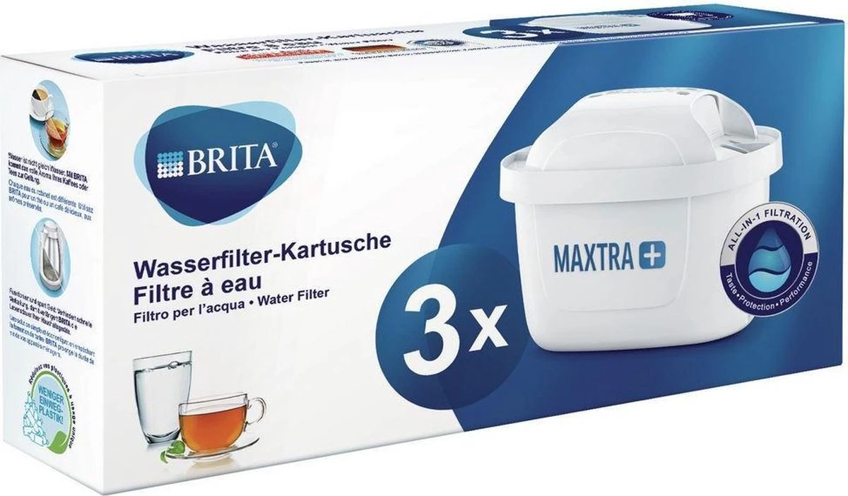 BRITA Maxtra+ Filterpatronen - 3 Stuks 6 BRITA Maxtra+ Filterpatronen - 3 Stuks - Afbeelding 6