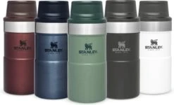 Stanley The Trigger-Action Travel Mug 0,25L - Thermosfles - Hammertone Green -Drinkwater Apparaat Winkel 1200x729 1