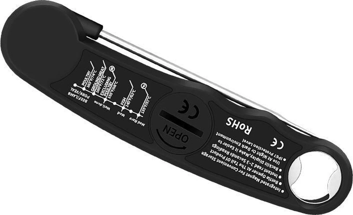 Dabé Draadloze Vleesthermometer - Keukenthermometer 7 Dabé Draadloze Vleesthermometer - Keukenthermometer - Afbeelding 7