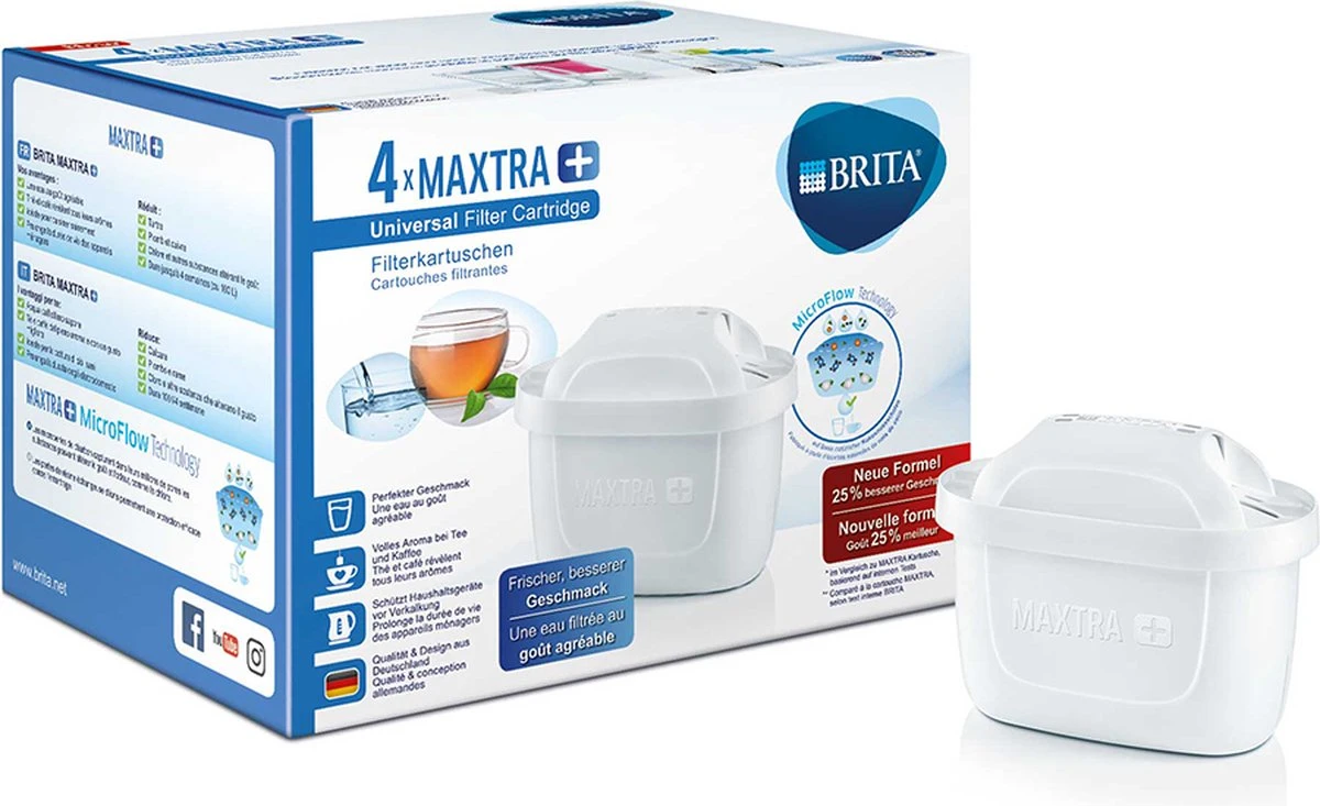 BRITA - Waterfilterpatroon MAXTRA+ 4Pack 10 BRITA - Waterfilterpatroon MAXTRA+ 4Pack - Afbeelding 10
