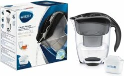 BRITA - Waterfilterkan Elemaris - Zwart - 3,5L - Inclusief 1 Maxtra+ Waterfilterpatroon -Drinkwater Apparaat Winkel 1200x735