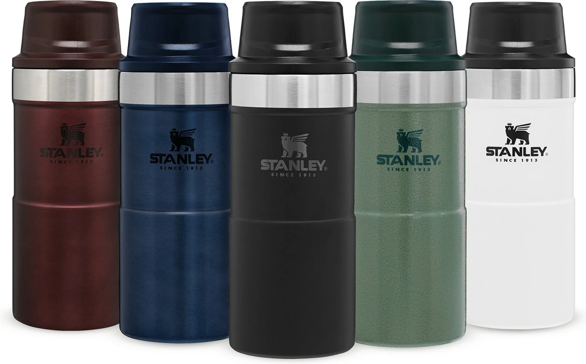 Stanley Trigger-Action Travel Mug 0.47L - Thermosfles - Matt Black 11 Stanley Trigger-Action Travel Mug 0.47L - Thermosfles - Matt Black - Afbeelding 11