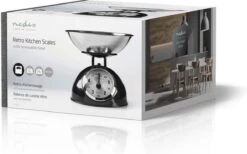 Nedis Keukenweegschaal - Analoog - Roestvrij Staal - Verwijderbare Kom - Zwart 15 Nedis Keukenweegschaal - Analoog - Roestvrij Staal - Verwijderbare Kom - Zwart -Drinkwater Apparaat Winkel 1200x750