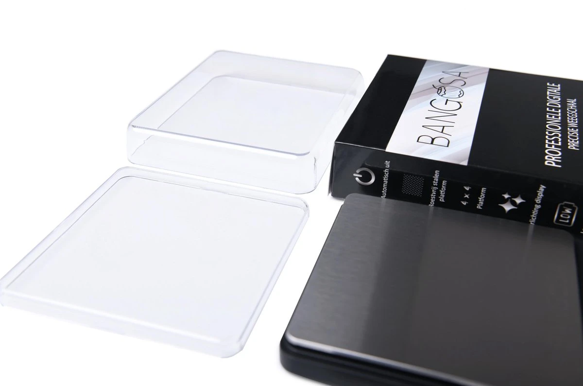 BanGosa Precisie Digitale Weegschaal - 0.01 Tot 500 Gram - Zwart 5 BanGosa Precisie Digitale Weegschaal - 0.01 Tot 500 Gram - Zwart - Afbeelding 5