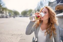 Mepal – Drinkfles JustWater – 500 Ml – Nordic Green – Waterfles – Drinkt Als Een Glas – Lekvrij -Drinkwater Apparaat Winkel 1200x800 110