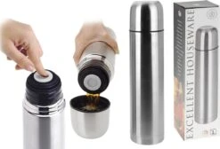 Excellent Houseware KOOPMAN Thermoskan Bullet 1 Liter RVS 15 Excellent Houseware KOOPMAN Thermoskan Bullet 1 Liter RVS -Drinkwater Apparaat Winkel 1200x814